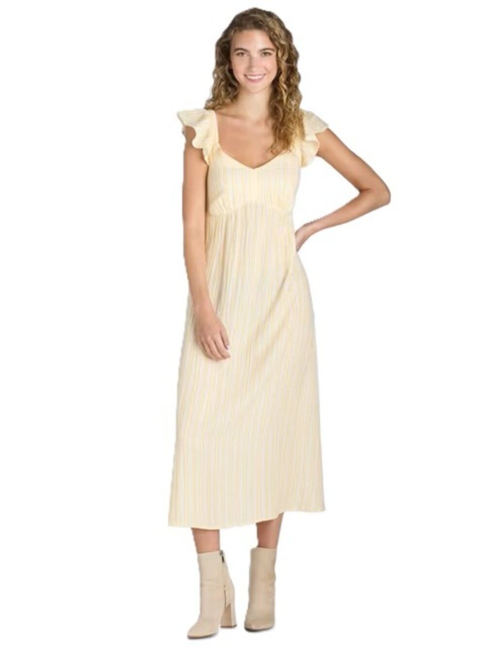 TIME AND TRU Cotton Midi Dress. Plus Size XXXL (22)